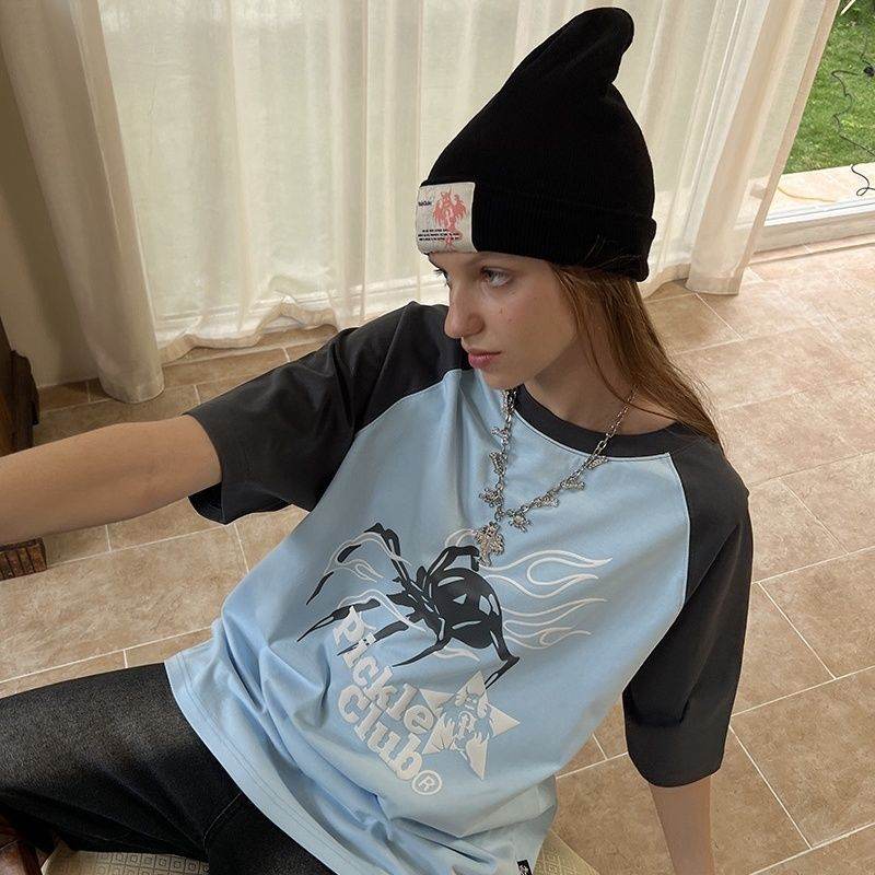 Vintage Oversized Street Retro T-shirt For Women MuddyStock