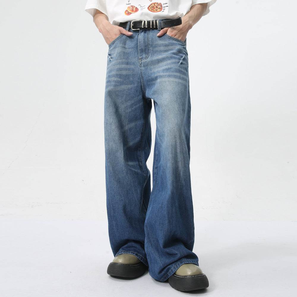 Men's Loose Straight Jeans MuddyStock