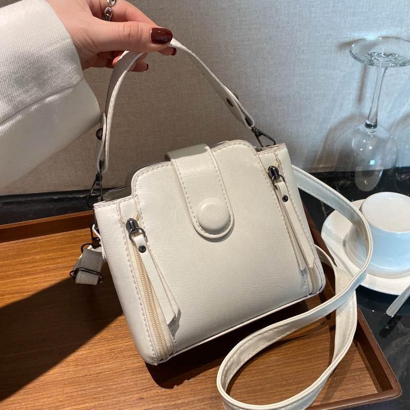 Shoulder Crossbody Bag White MuddyStock