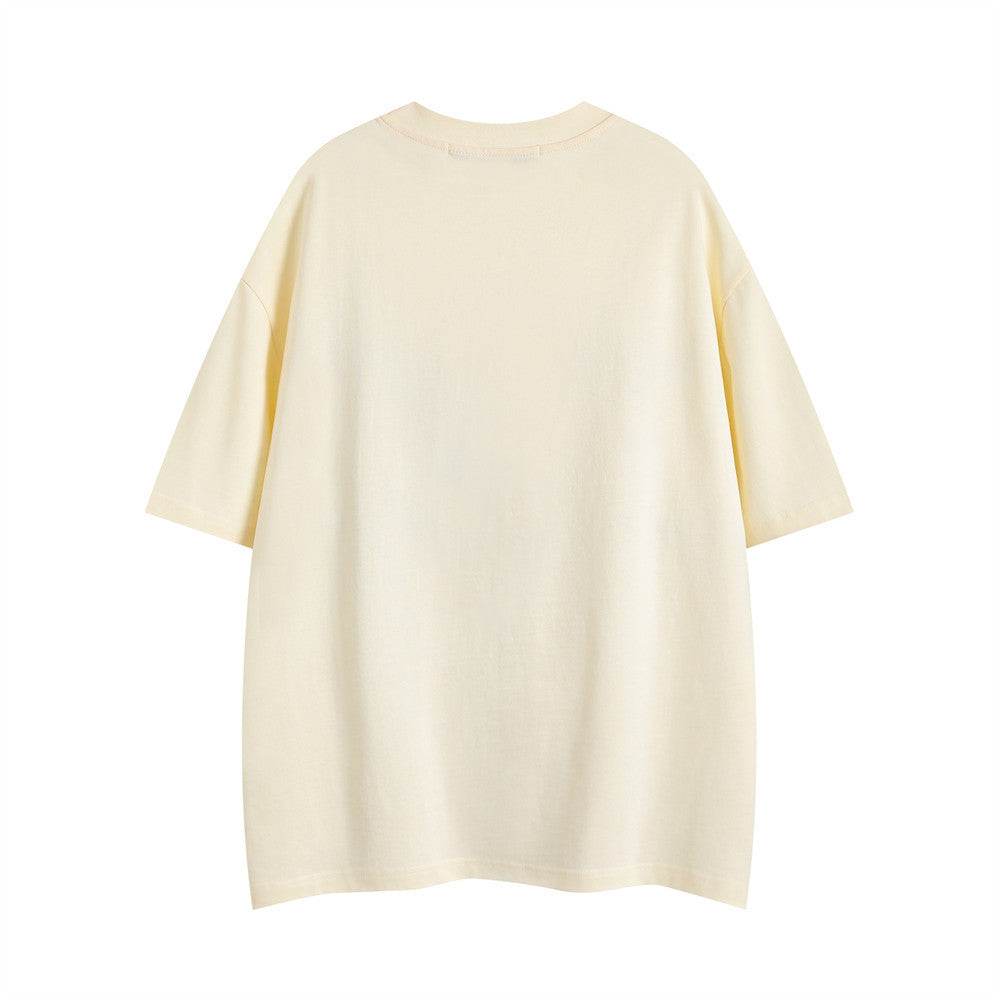 Retro Dancing Crowd Printed Short-sleeved T-shirt For Men MuddyStock
