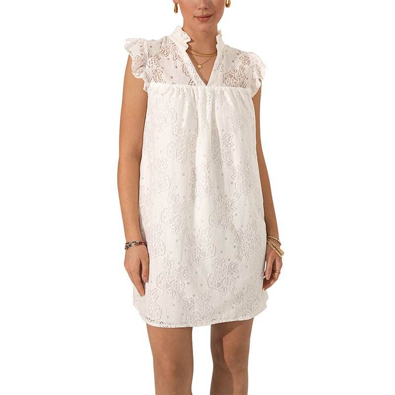 European and American minimalist lace dress | MuddyStock Originals MuddyStock