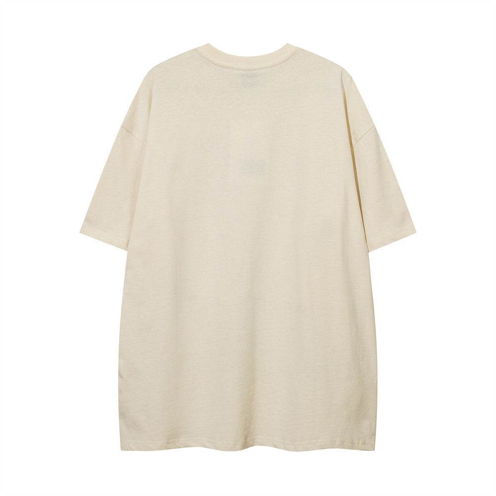 Butterfly Print Loose Short Sleeve For Men MuddyStock