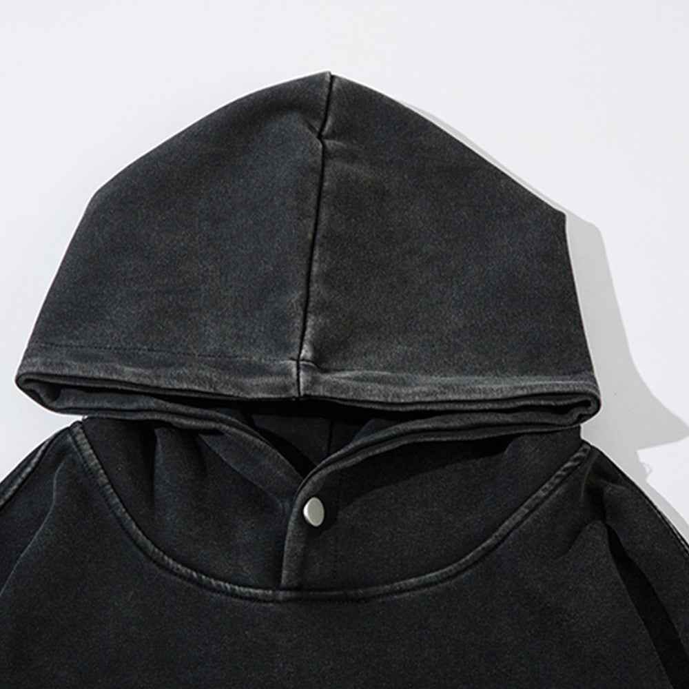 Retro Punk Washing Water Loose Hoodie for Men And Women MuddyStock