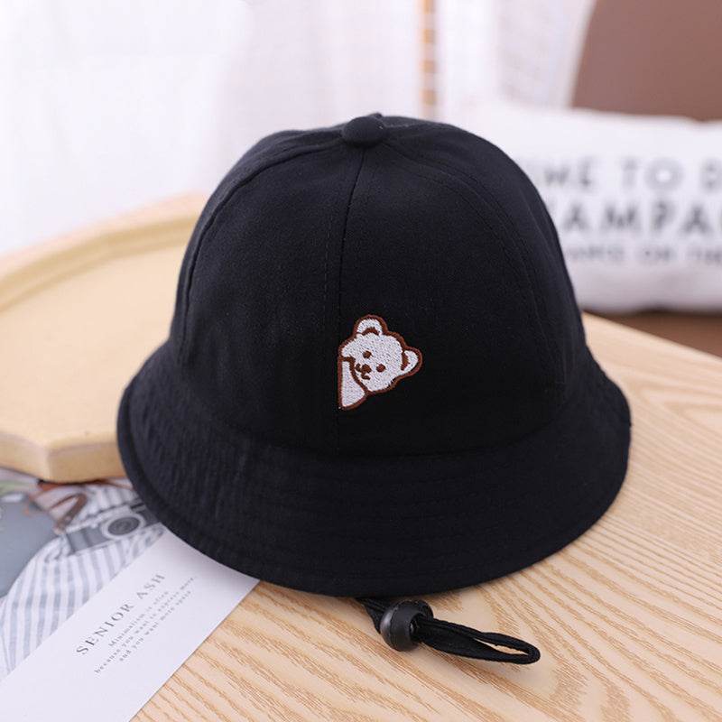 Cute And Super Cute Fisherman Hat Young Black MuddyStock