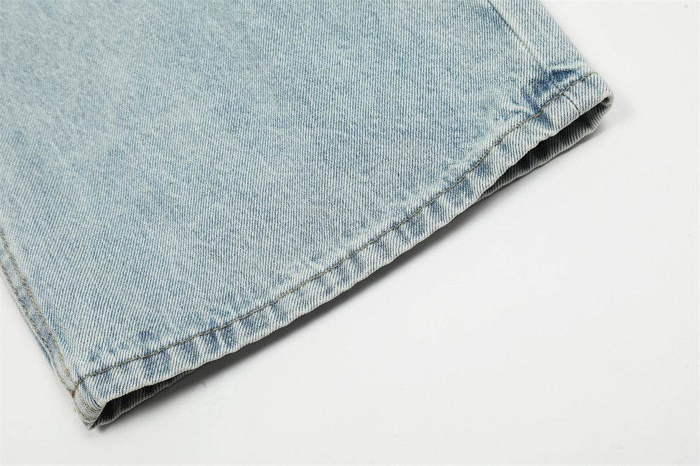 Fashion Knife Ripped Jeans For Men MuddyStock