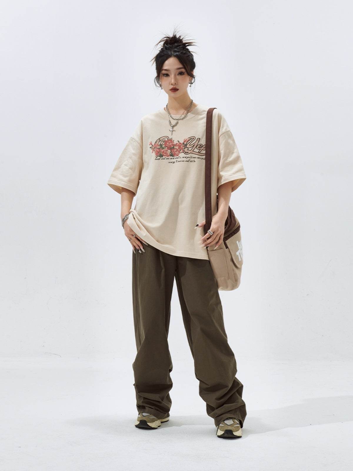 Loose American Top For Women MuddyStock