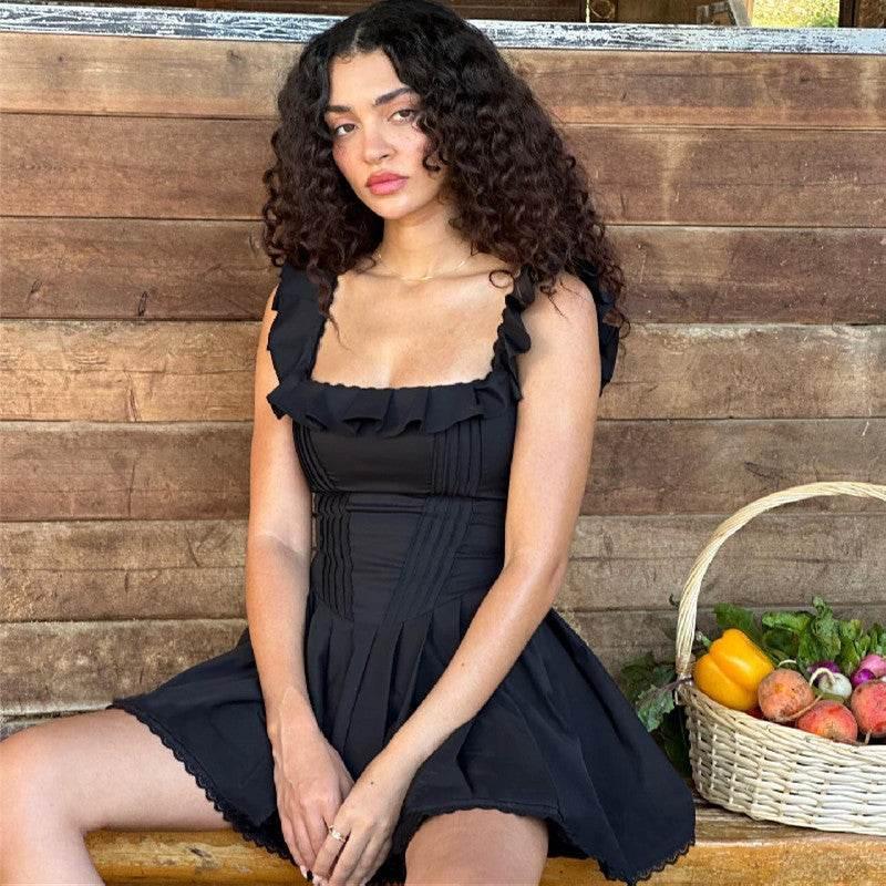 Fashion Fishbone Corset Dress Women MuddyStock