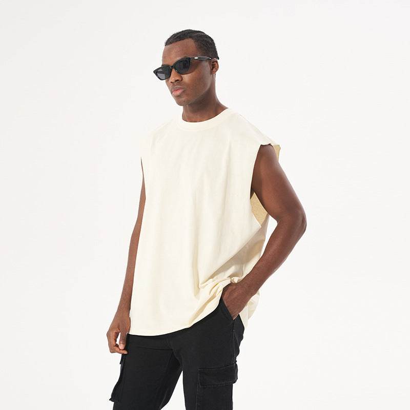 Loose Sleeveless Retro Vest For Men MuddyStock