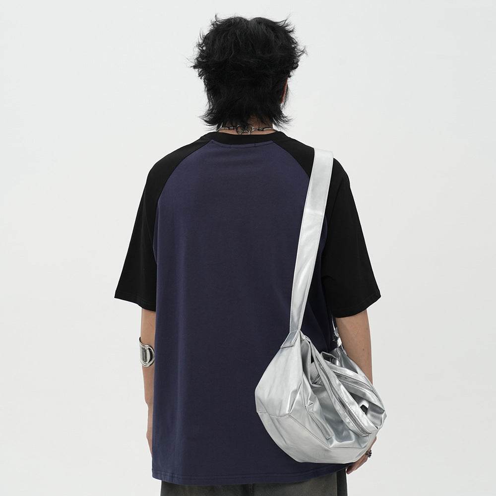Letter Print Short-sleeve T-shirt Men MuddyStock