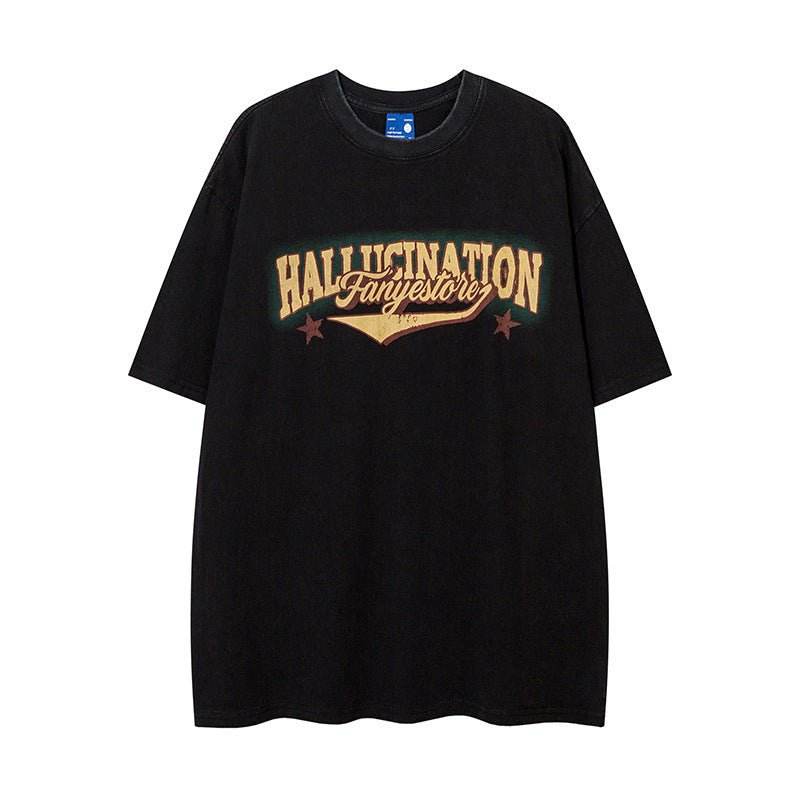 Fashion Cartoon Car Printed Men's T-shirt MuddyStock