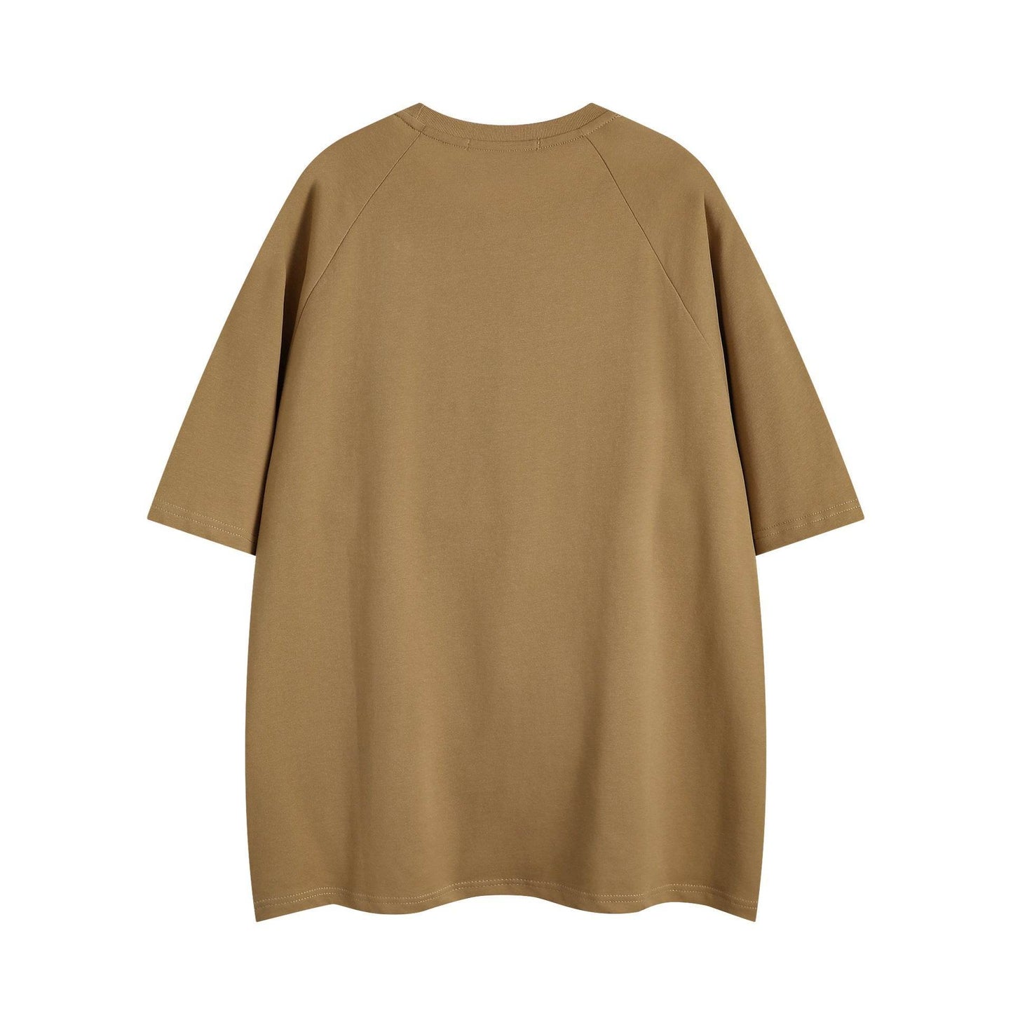 Fashion Letter Patch Embroidered Short Sleeve Men MuddyStock