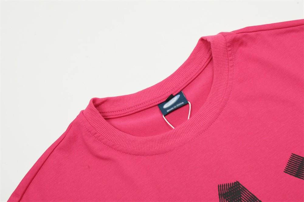Fashion Letters Printed Loose T-shirt For Men And Women MuddyStock