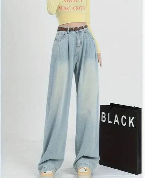 High Waisted Wide Leg Jeans For Women MuddyStock