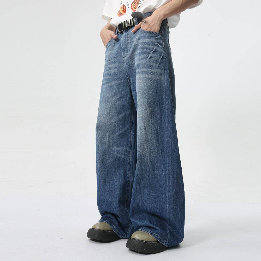 Men's Loose Straight Jeans MuddyStock