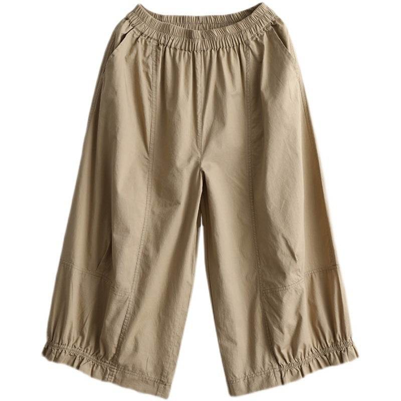 Plus Size All-matching Youthful-looking Wide-leg Pants For Women MuddyStock