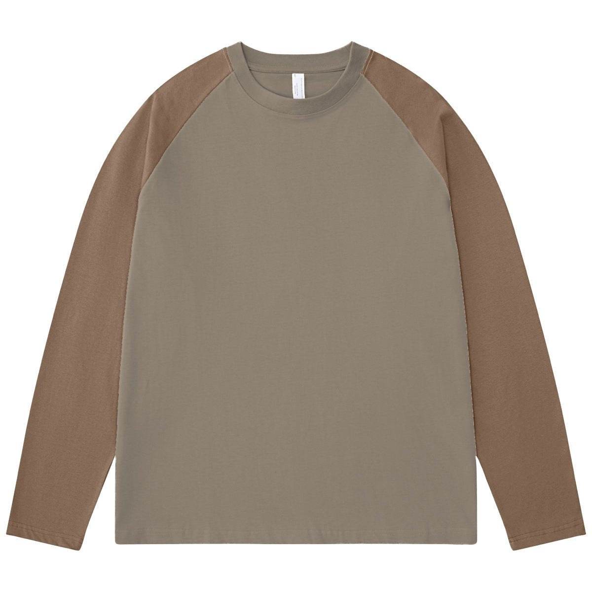 Heavy Long-sleeved T-shirt Earth Gray Gray Brown MuddyStock