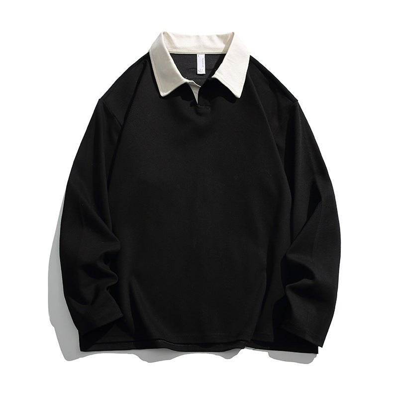 High Quality Twill Sweater For Both Men And Women Matte Black MuddyStock