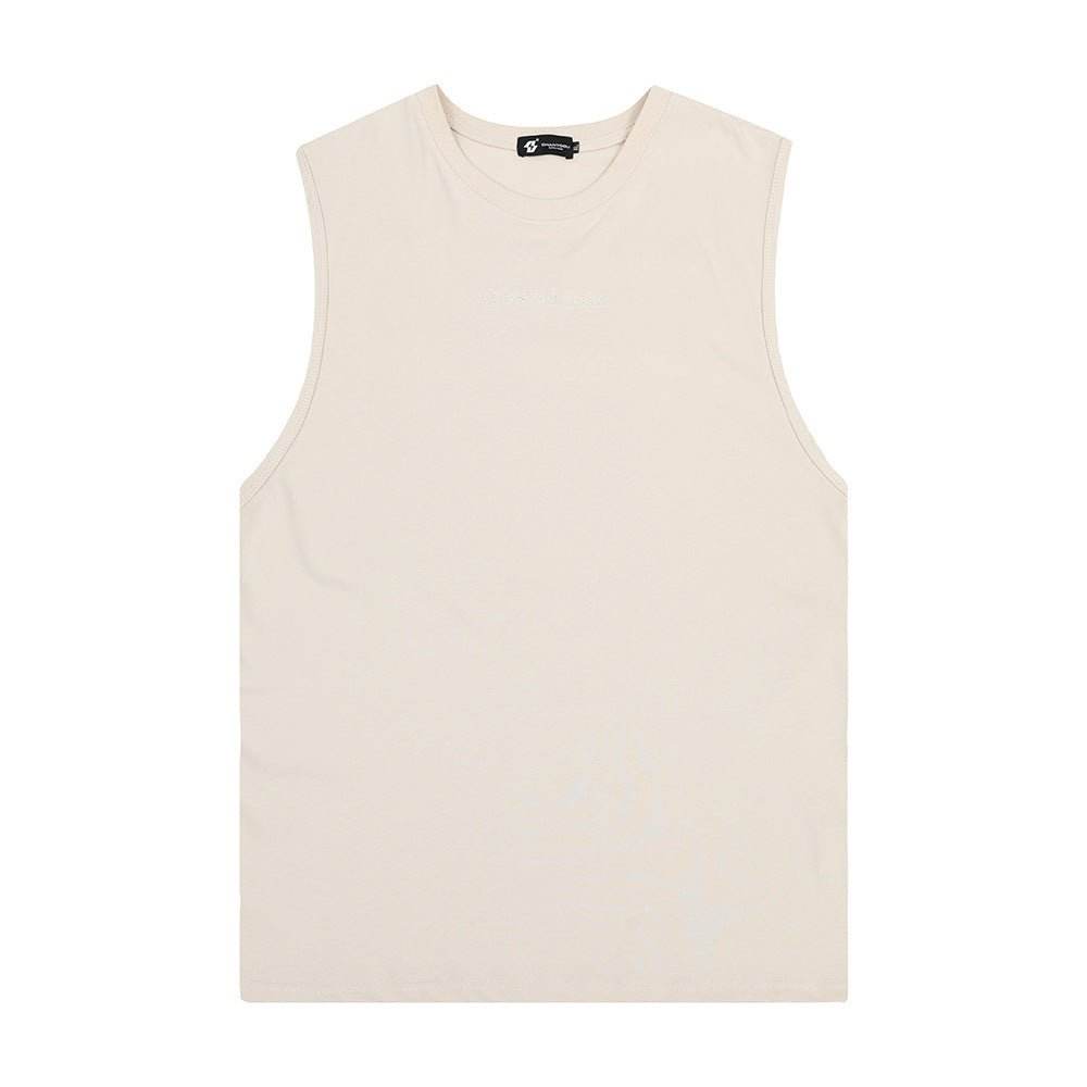 Letter Affixed Cloth Embroidered Vest For Men And Women MuddyStock