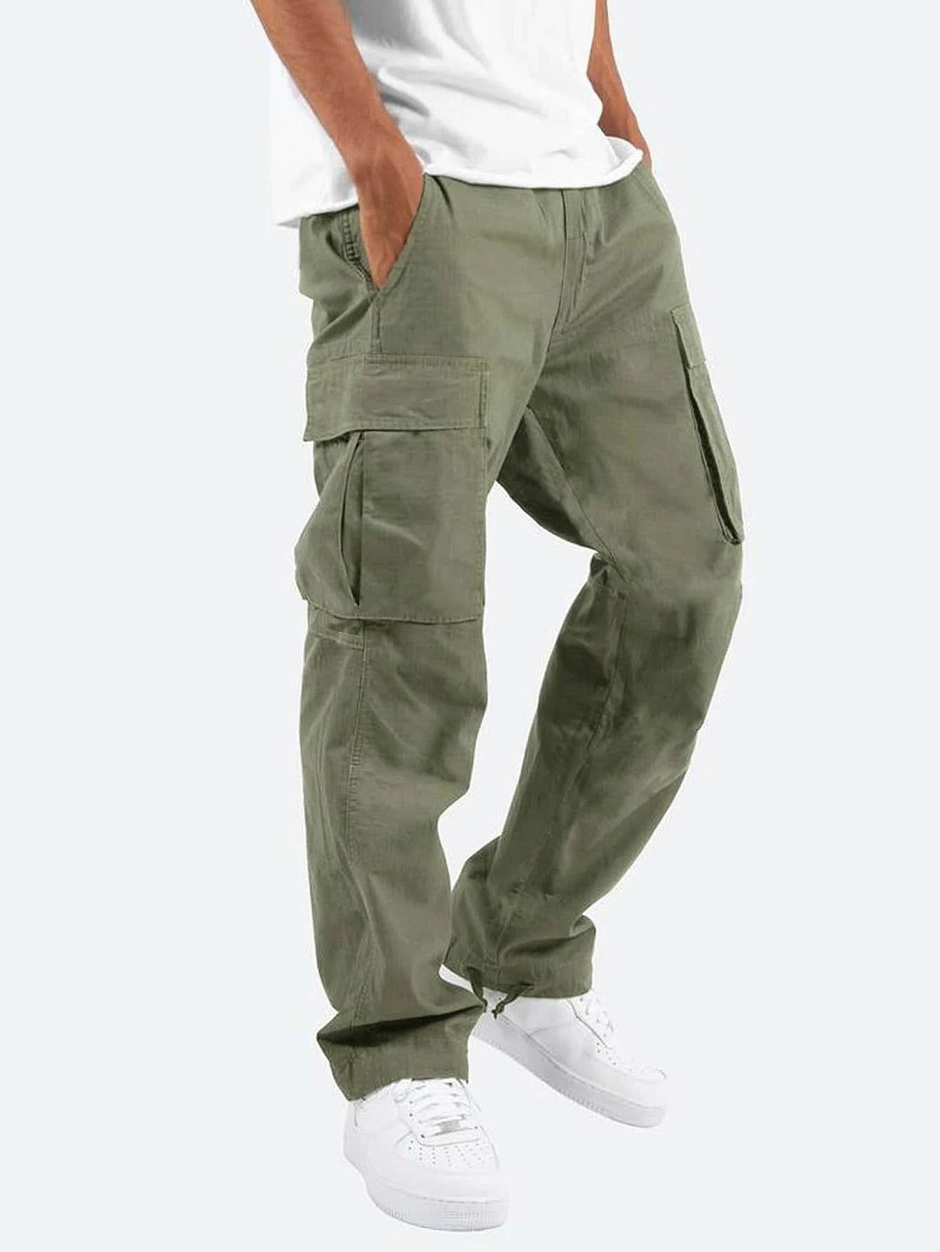 New Style Men's Overalls Drawstring Multi Pocket Casual Trousers | MuddyStock Originals MuddyStock