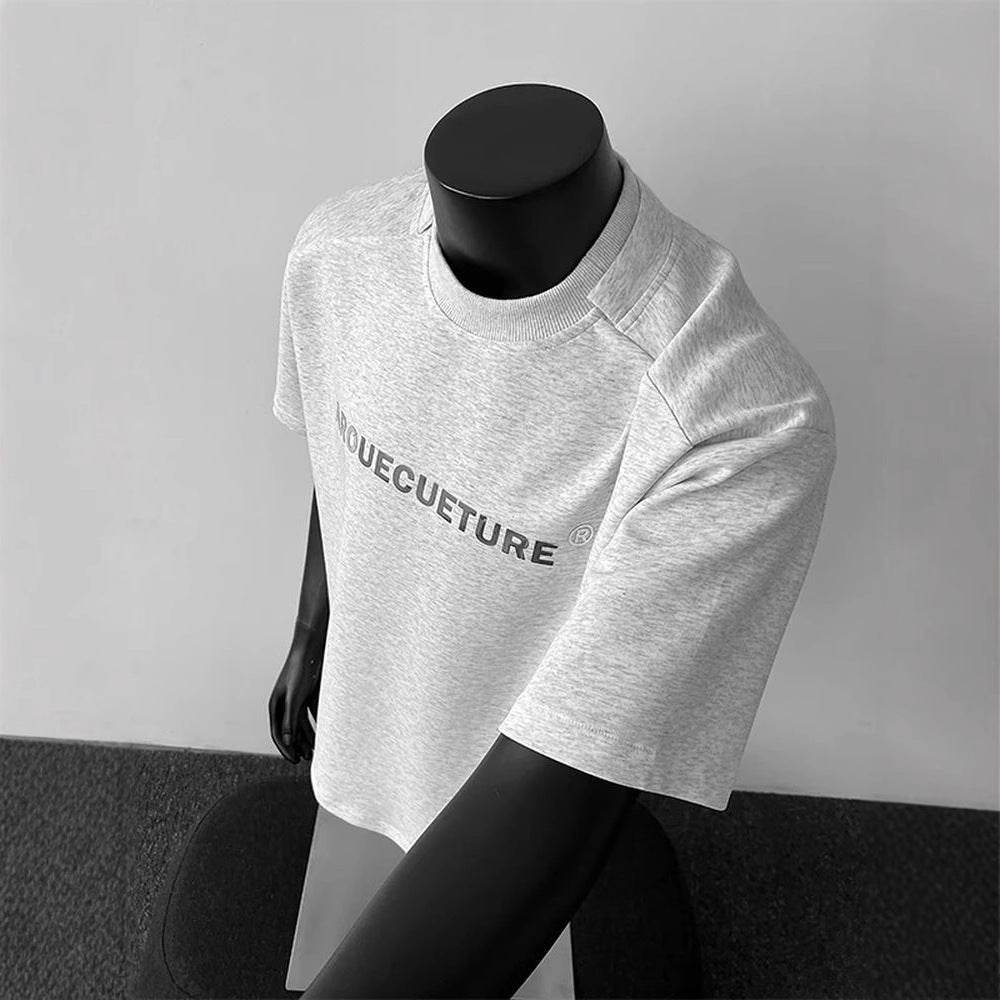 Shoulder Short Sleeve Men Clothing MuddyStock