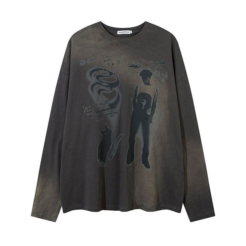 Trendy Loose Leisure All-matching Bottoming Top MuddyStock