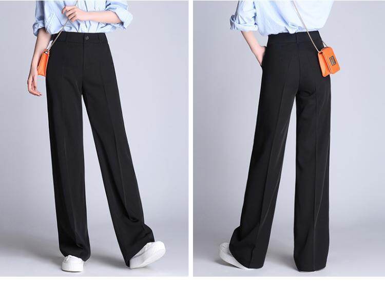 Wide-leg Casual Straight-leg Suit Trousers MuddyStock