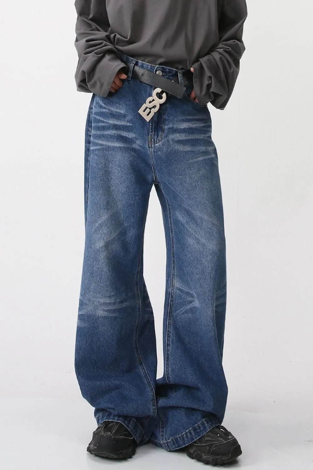 Wide Leg Jeans with Pockets | MuddyStock Originals MuddyStock