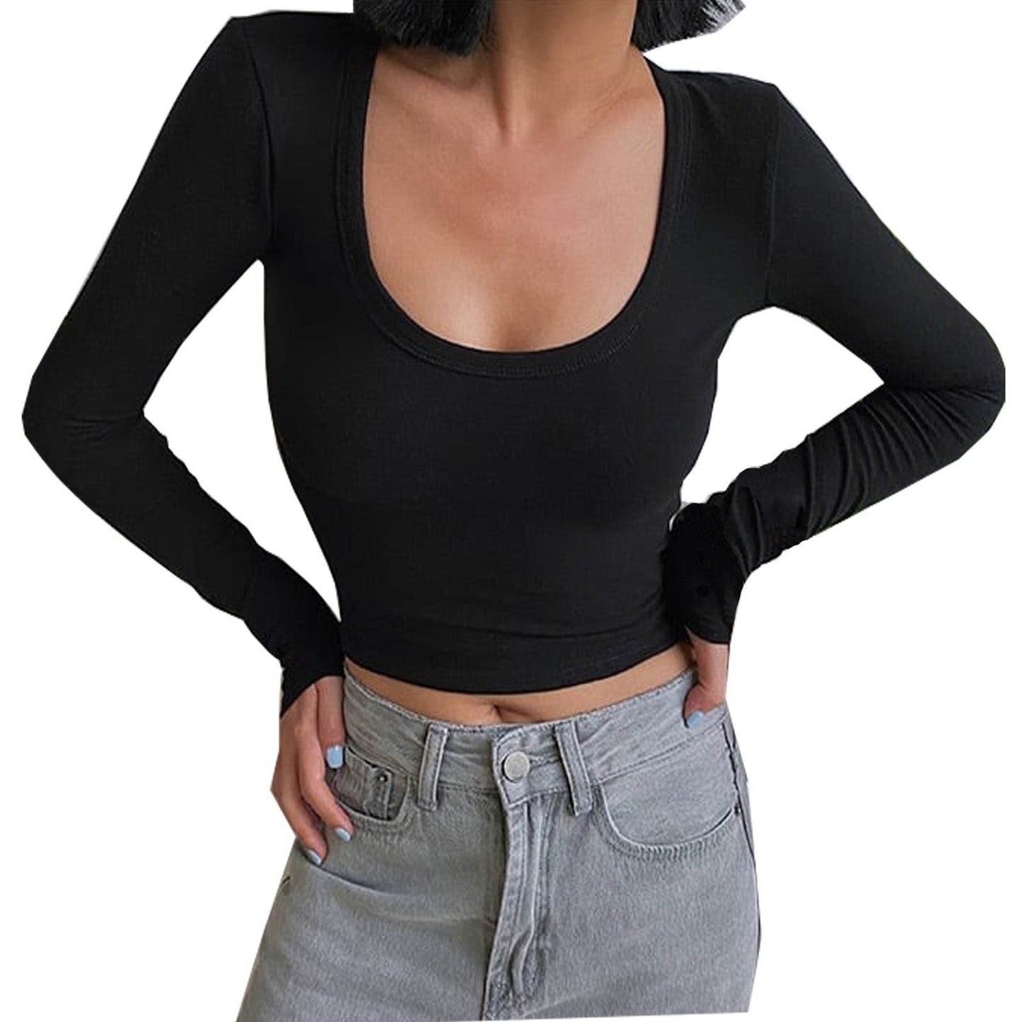 Women's Short Round Neck T-Shirt Fashion Casual Top | MuddyStock Originals MuddyStock