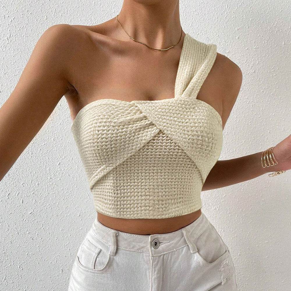Women's single shoulder camisole top | MuddyStock Originals MuddyStock