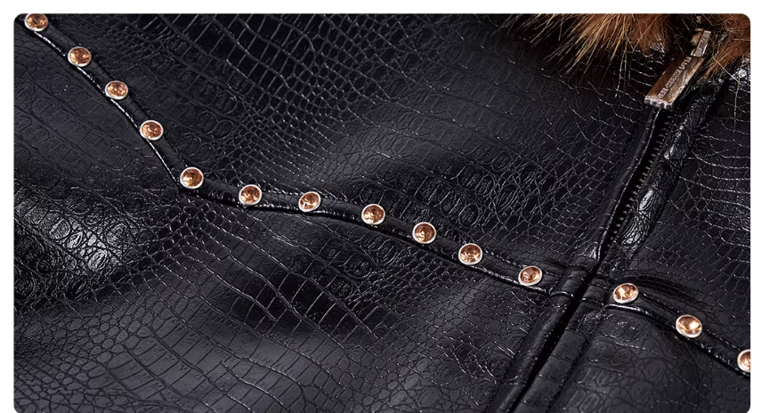 Faux Fur Hooded Padded Jacket For Women All Products
