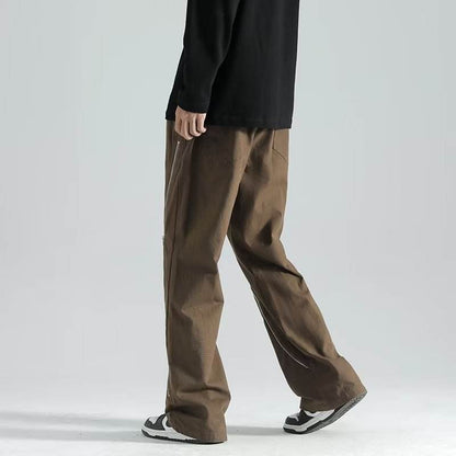 High Street Machine Can Work Clothes Pants Men's Fashion Brand Zipper MuddyStock