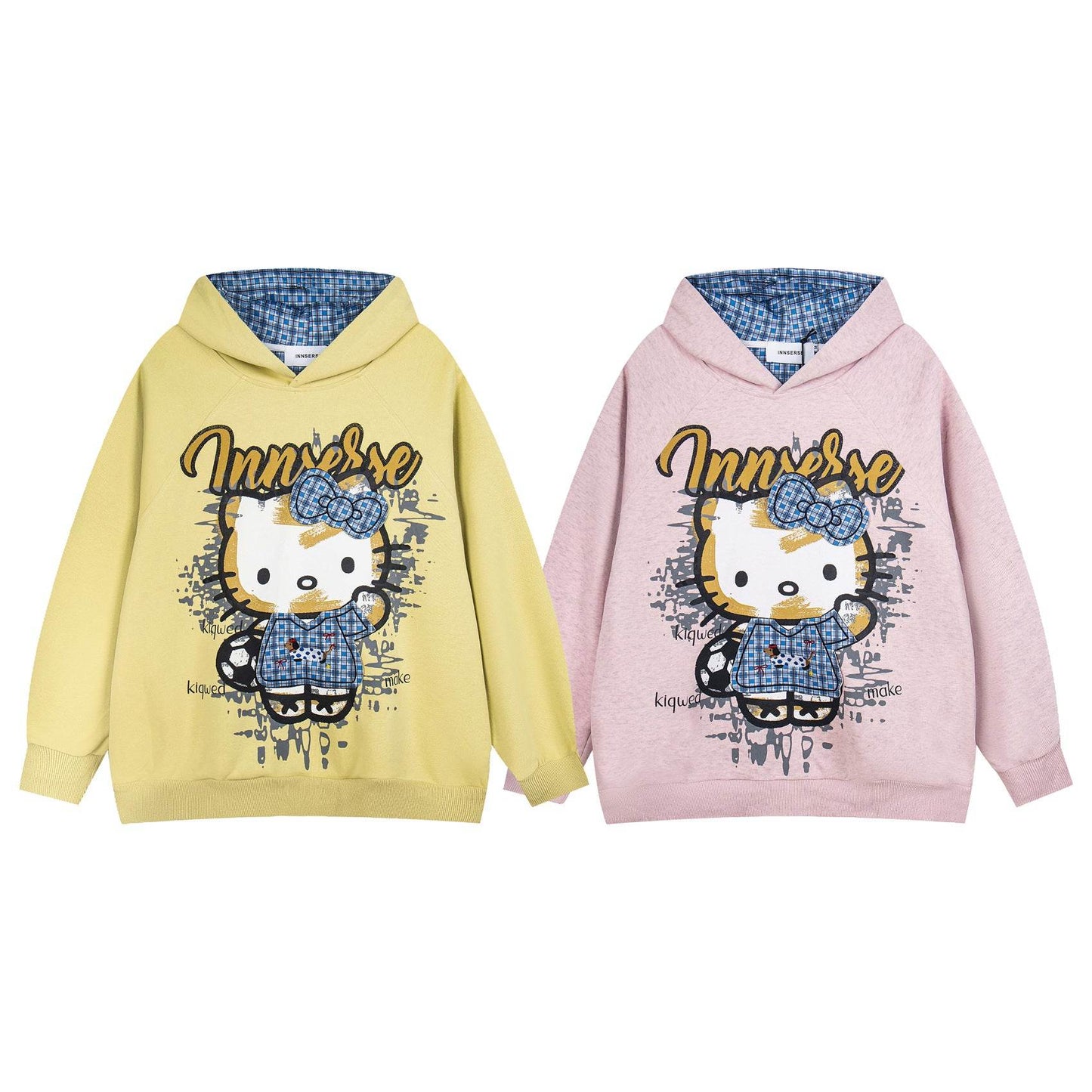 Cartoon Patchwork Hoodie For Women | MuddyStock Originals MuddyStock