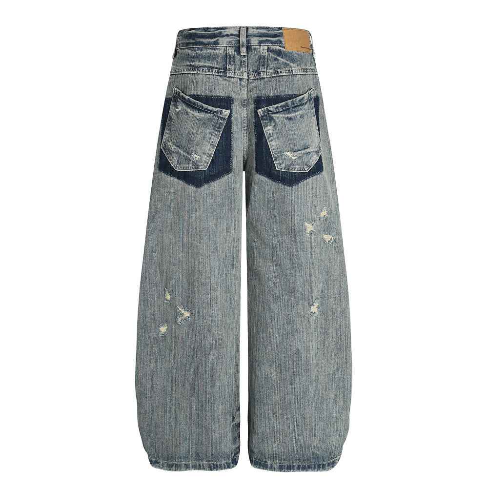 Irregular Ripped Knife Cut Pants For Women | MuddyStock Originals