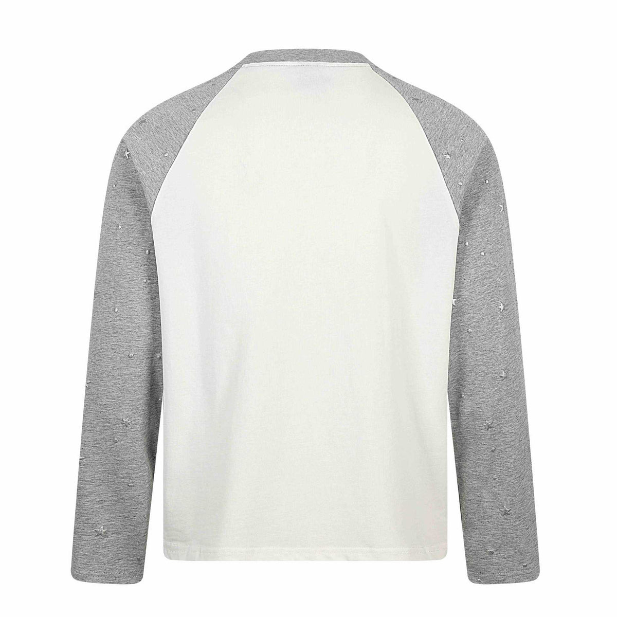 Star Graffiti Hand-Painted Letter Raglan Sleeve T-Shirt For Women | MuddyStock Originals