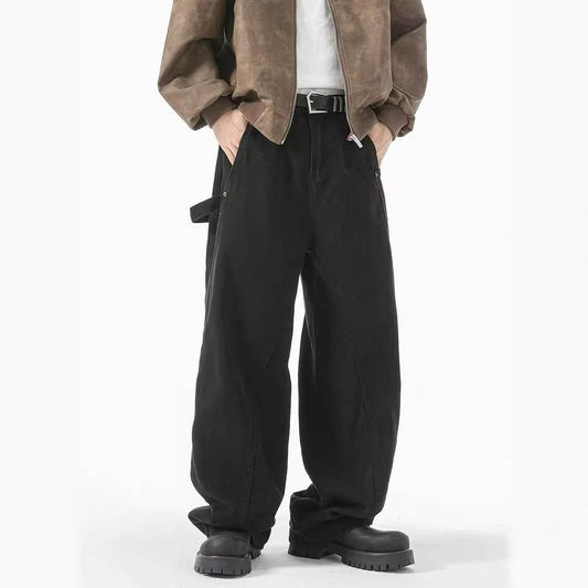 Japanese Fashion Brand Retro Overalls MuddyStock