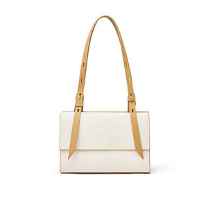 Versatile Niche Women's Tote Bag Beige + khaki