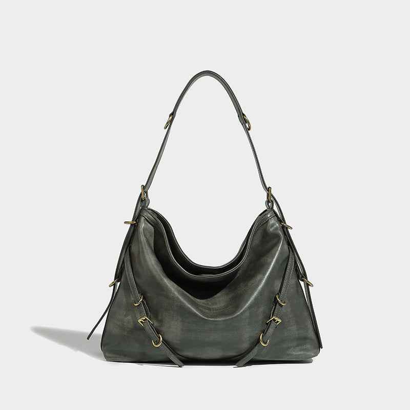 Women's Niche Designer Handbag Hay Green