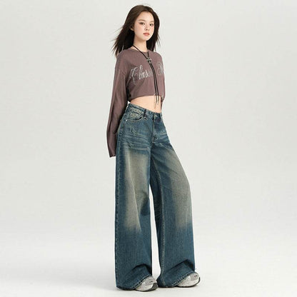Women's Loose Wide Leg Jeans | MuddyStock Originals MuddyStock