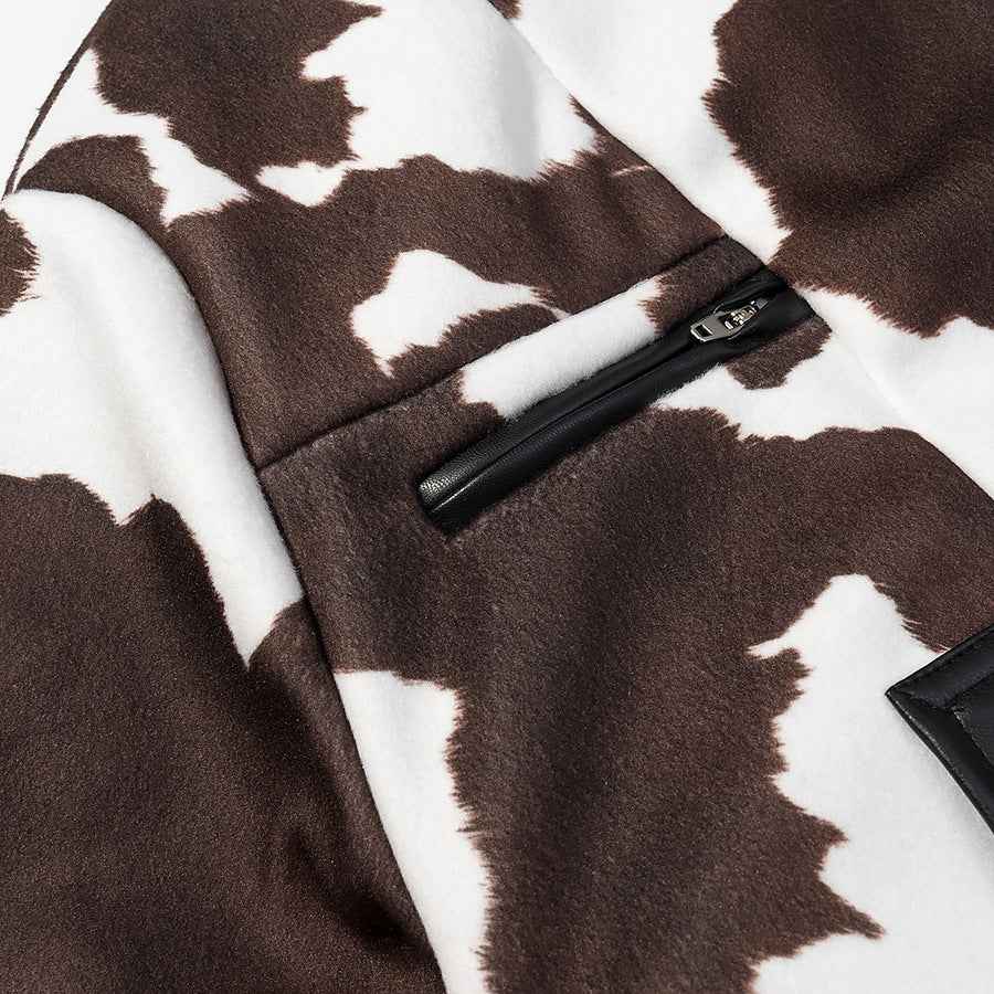 Versatile long sleeved zipper tie dye jacket for women | MuddyStock Originals MuddyStock