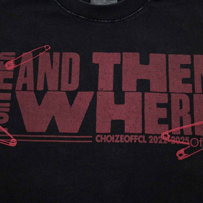 Letter Print Washed Short Sleeve T-Shirt For Men | MuddyStock Originals MuddyStock