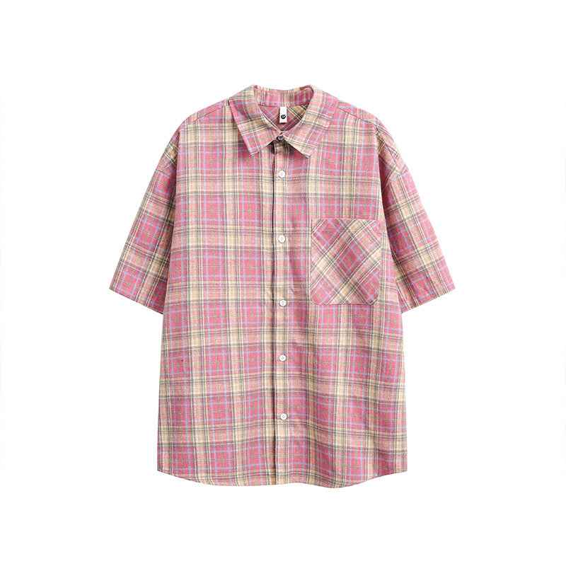 Short Sleeve Shirt for Men | MuddyStock Originals Pink MuddyStock