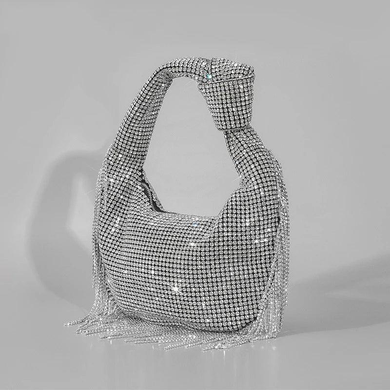 Tassel Rhinestone Women Handbag