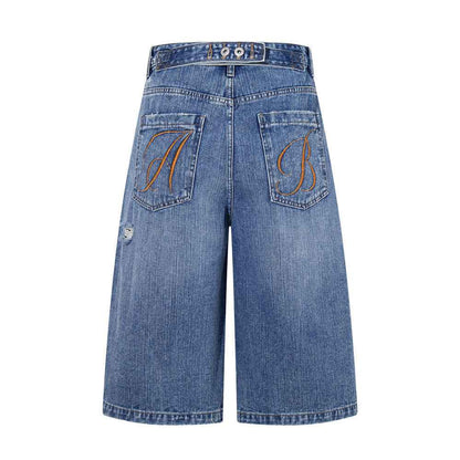 Ripped denim shorts for women | MuddyStock Originals