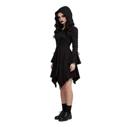Gothic Women's Short Skirt Cosplay Costume For Halloween
