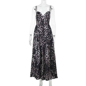 Leopard print camisole dress for women | MuddyStock Originals Leopard Print