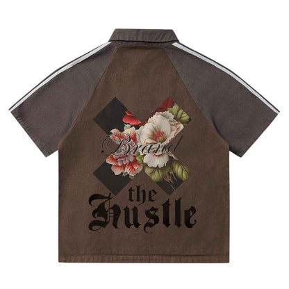 American High Street Floral Short-sleeved T-shirt For Men null