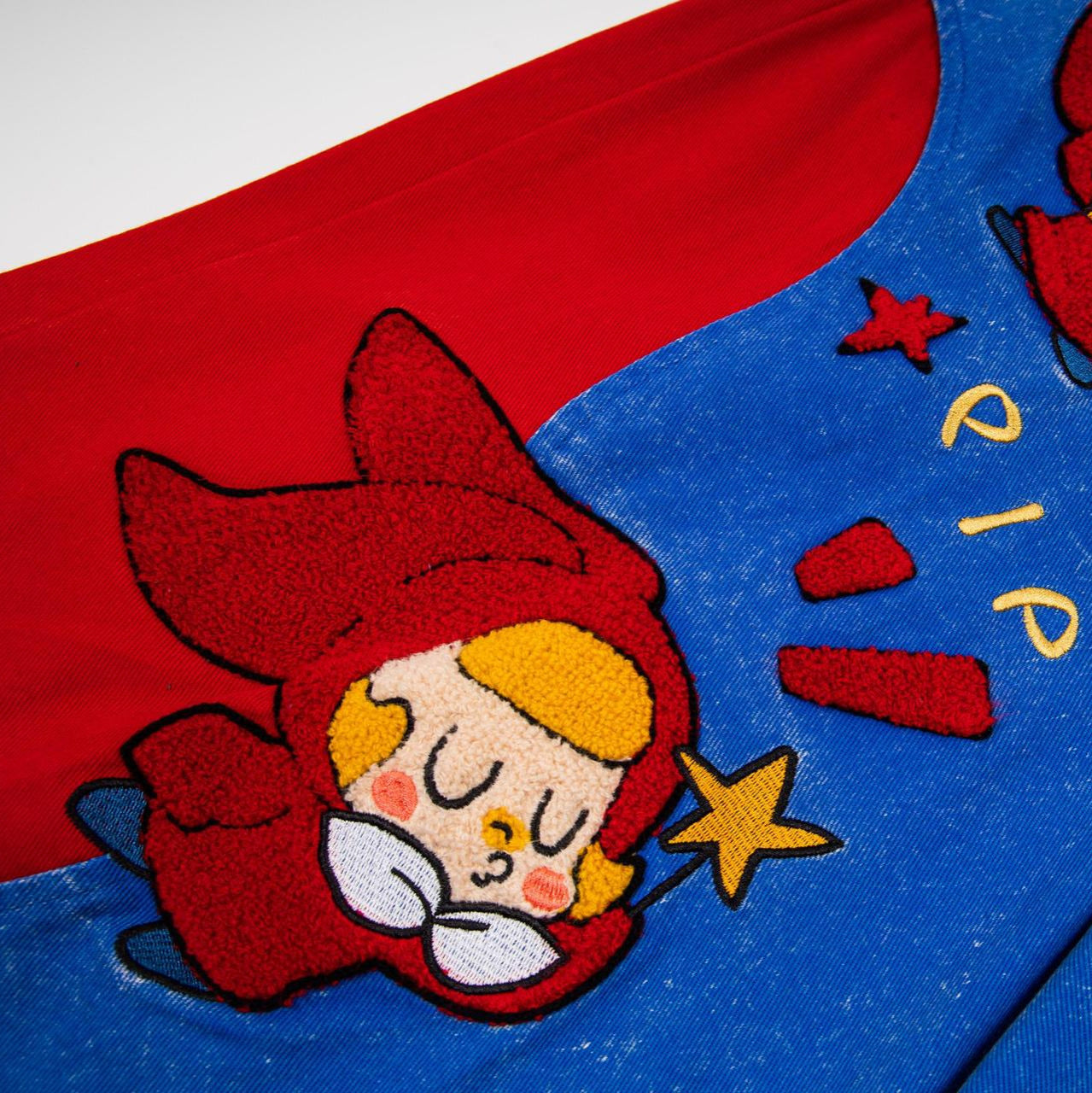 Cartoon Design Wide Leg Cropped Pants | MuddyStock Originals
