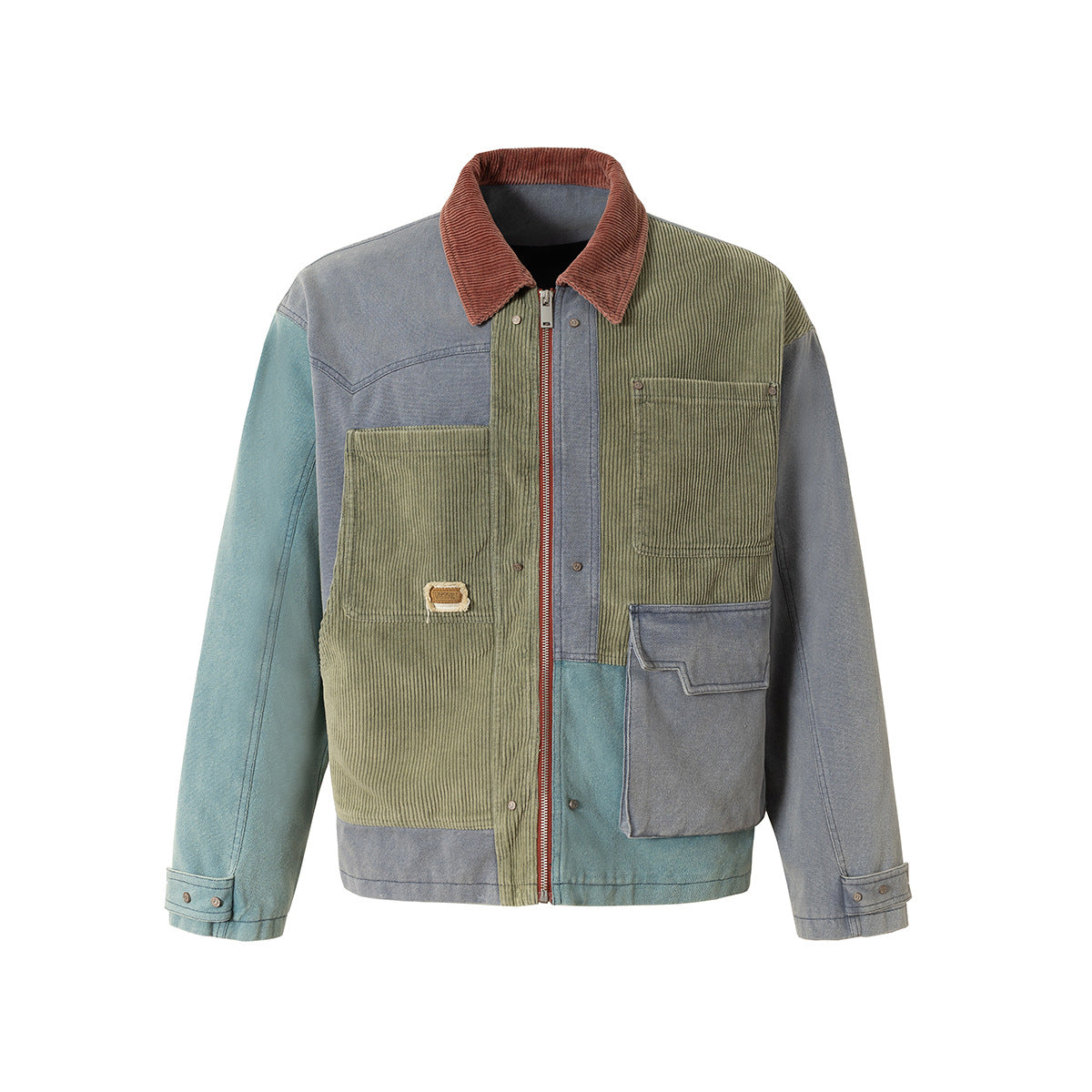 Color blocked workwear jacket for women | MuddyStock Originals