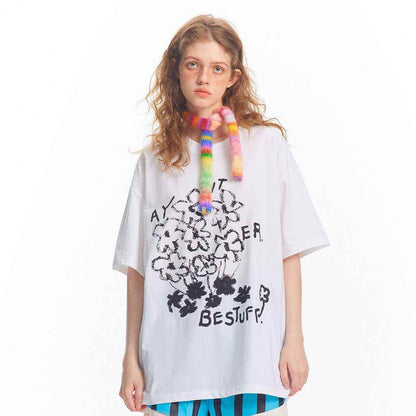 Women's Loose Casual Short-sleeved Top MuddyStock