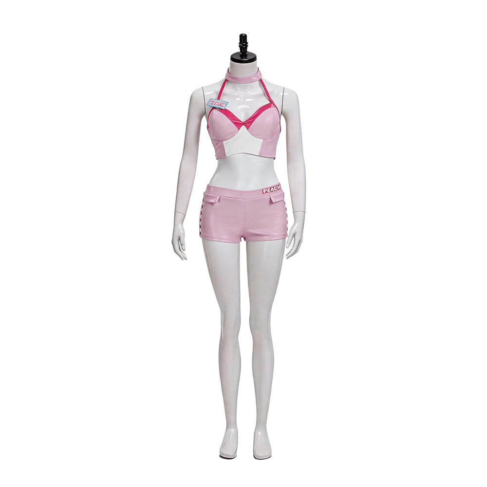 Princess Peach Cosplay Costume For Women